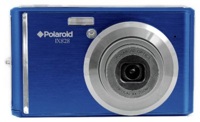 Polaroid - IX828 20MP 8x - Zoom - Compact Camera - Blue